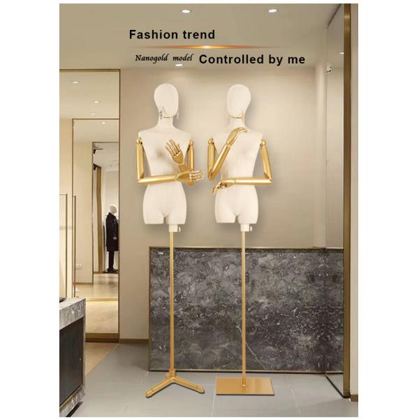 Customized Kids Display Mannequins foam Half Body Boy Mannequin Factory