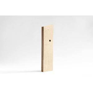 Fireplace Vermiculite Ceramic Fire Board , Stove High Temperature Insulation