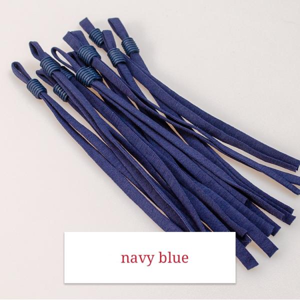 Factory wholesales elastic band colors adjustable lanyard earloops for medical