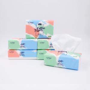 Light Weight 50gsm White One Time Use Face Towel