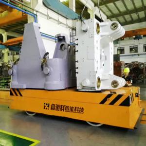 Heavy Duty Battery Transfer Trolley Motorized Transport Bogie