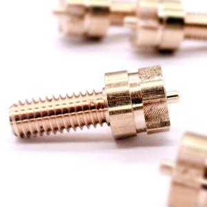 Quality High-Performance Custom Brass Threaded Fastener – Optimized for Precision Electronics &amp; Automotive Engineering for sale