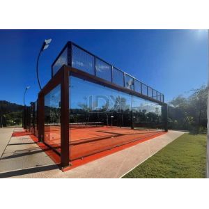 Panoramic Glass Wall with Impact Resistance & Custom Logo