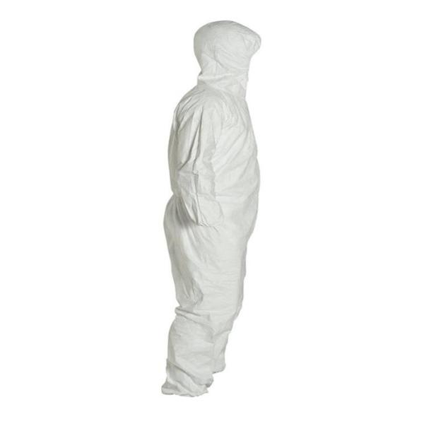 Comfortable Disposable Painters Coveralls , Dust Proof Disposable Hazmat
