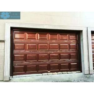Polyurethane Foaming Horizontal Garage Door Pinch Resistant