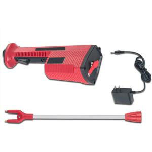 Quality 87cm Adjustable Cattle Prod 4.2V Electric Shock Prods ABS With Lithium Batteries for sale