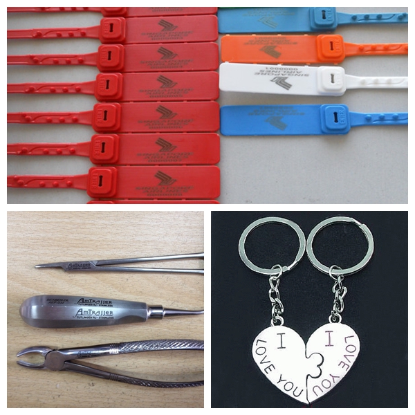 Detached Type Flying Laser Engraving Marking Machine 50 Watt Fiber Laser