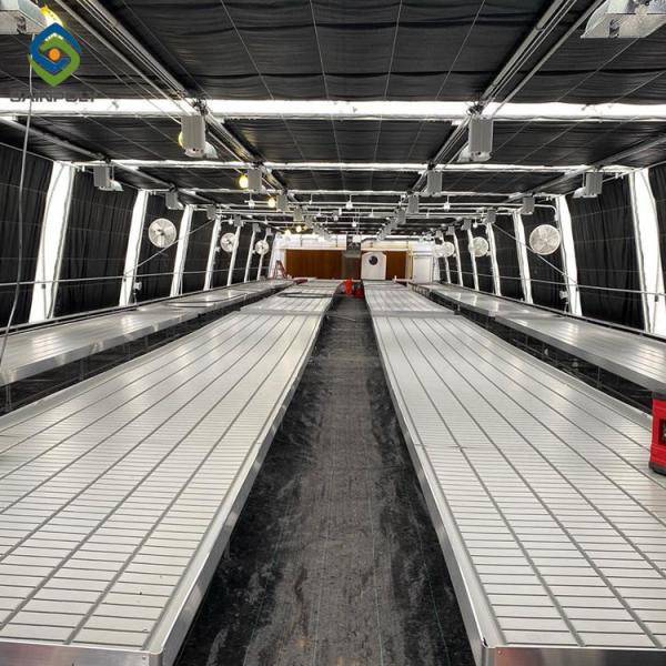 Buy CE 30m Hydroponic Blackout Light Deprivation Greenhouse at wholesale prices