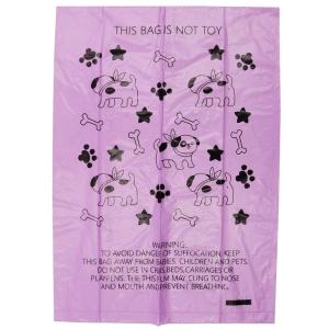 Compostable eco friendly PET poo bag doggie waste bags with dispenser custom