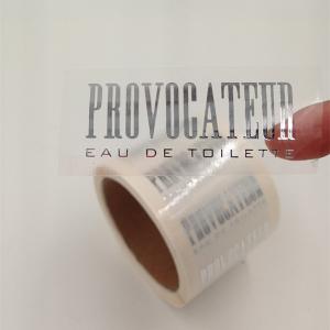 Premium Gold Foil Cosmetic Tamper Seal Stickers