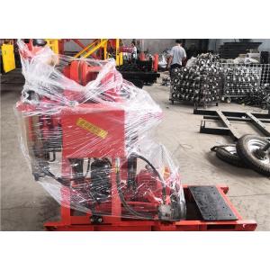 Diameter 200mm Crawler Mounted Drill Rig 18 HP Horsepower Fast Speed