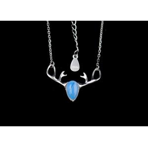 China Buckhorn Shape New Jewellery Design Gemstone Moonstone Elegant Jewelry on sale