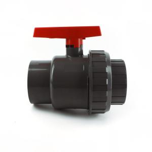 Socket or Threaded Connection Form White Popular Pn10 Standard Plastic Single