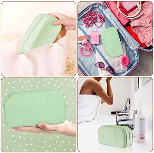 Durable Travel Silicone Cosmetic Bags Shockproof Lipstick Portable Versatile Zipper