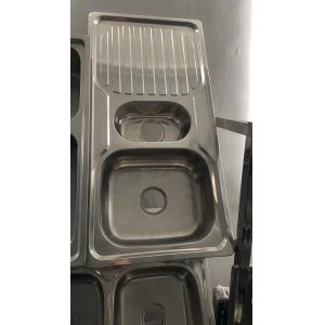 Commercial Kitchen Sink With Drainboard Customized Sink Dimensions Rear Drain