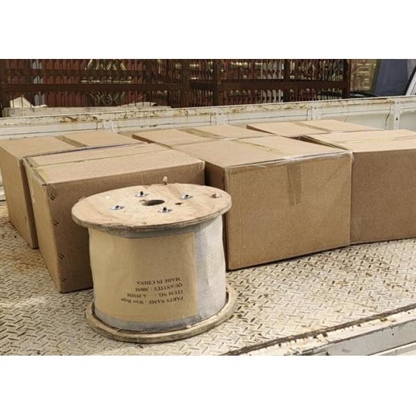 RAPID Black Plastic Wire Rope 6.0mm Outerdiameter For Gym Equipment