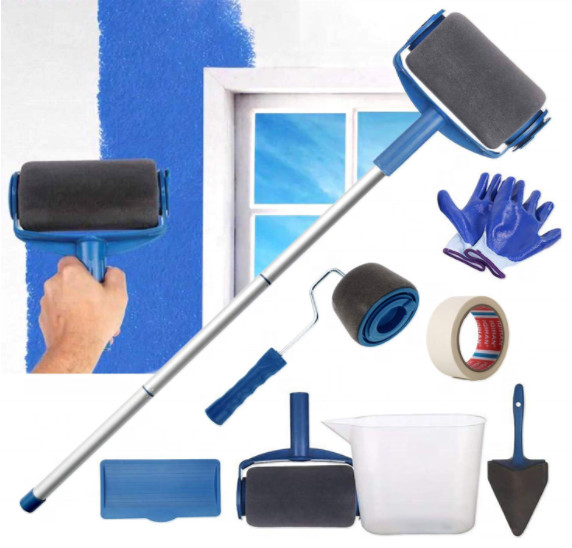 Buy 1.83 Pounds Telescopic Paint Runner Pro Roller Set Polypropylene at wholesale prices