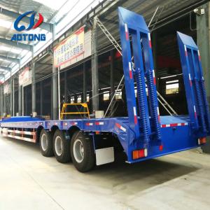 Customized Extensional 3/4/5 Axles Bulldozer Transport Trailers for Customer