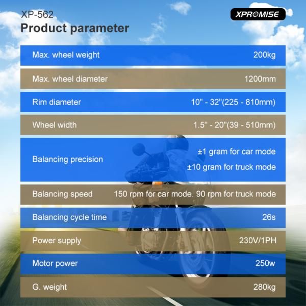 Auto Shop High Speed Truck Wheel Balancer Matching Tire Changer Use In Tire Shop Fits All Vehicles