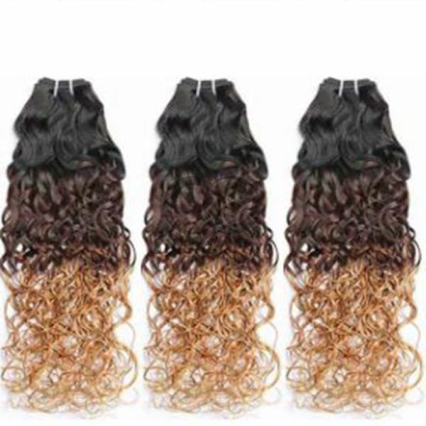 #T1B/4/27 Water Wave Remy Human Hair Bundles Sew In Weave Bundles Brazilian Bundle Deals