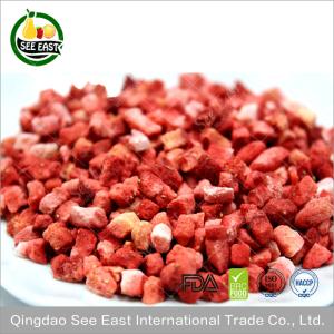 Freeze Dried Strawberry Granule Strawberry Dice