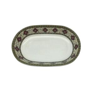 Durable Melamine Camping Dinnerware Rectangle 9 Inch Melamine Plates SASO