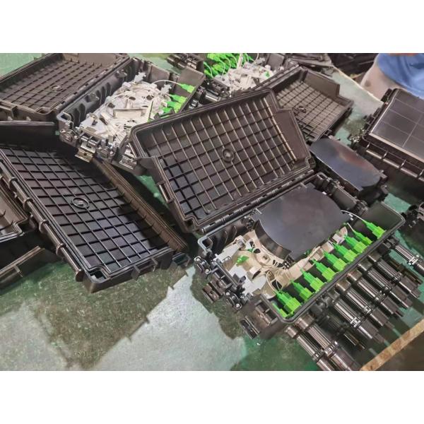 Outdoor Electrical Power Distribution Box Waterproof 12 Core Fiber Optic Termination Box