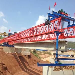 Road Bridge Beam Launcher Crane Heavy Lifting Equipment Machine 3phase