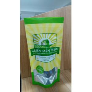 Custom Bottom Gusset Aluminum Foil Laminated Mylar k Bags with Clear Window