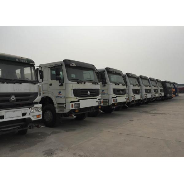HOWO High Efficiency Water Tank Truck With High Low Level Spraying