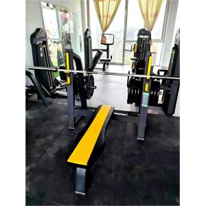 Fitness Equipment Commercial Shoulder Chest Press With Flat Weight Bench