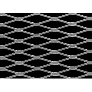 Raised Expanded Metal Sheet , Aluminium Security Mesh Sheets Raw Material