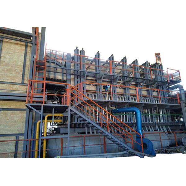 30TPD End Fired Furnace Natural Gas Fuel Glass Furnace Flint Container Glass