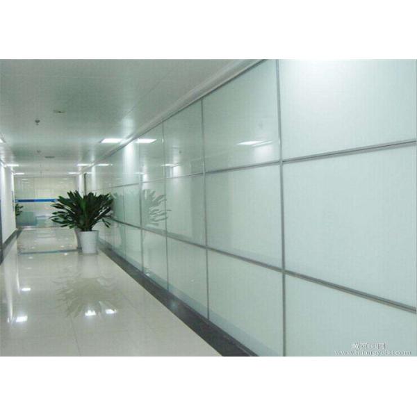 Decorative Frosted Safety Glass Tinted Tempered Glass For Partition Walls