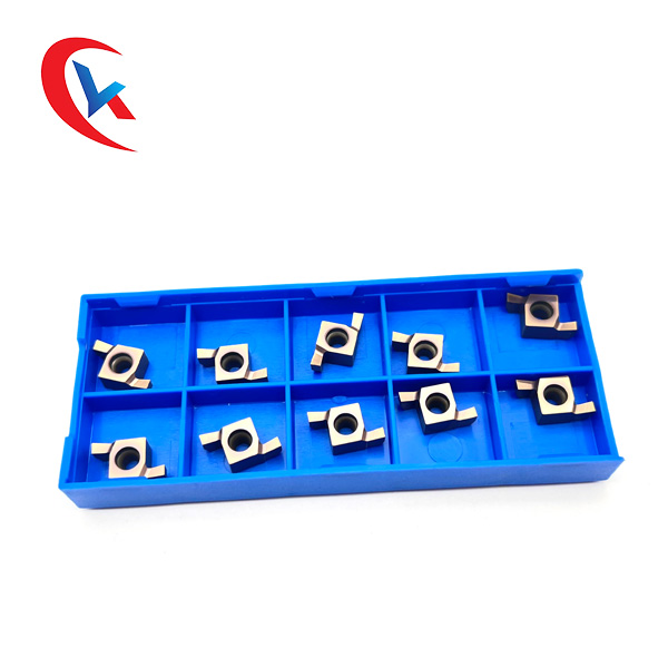 Bronze Coating Carbide Grooving Inserts 10 Pack 9GR High Precision Tool Parts HRA 91.8