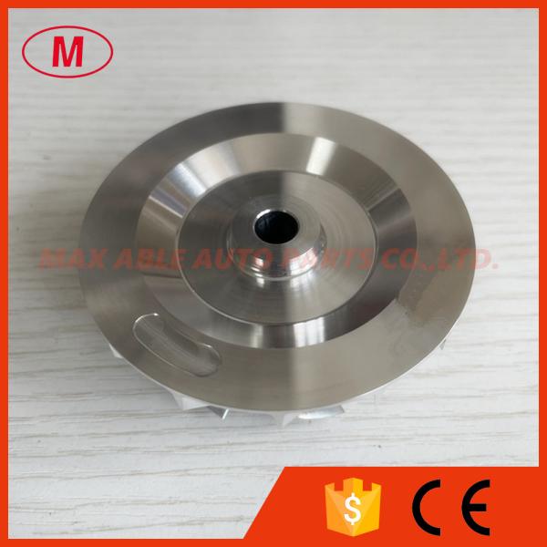 custom 54.00/70.00mm 7+7 blades turbo milling/aluminum 2618/billet compressor wheel
