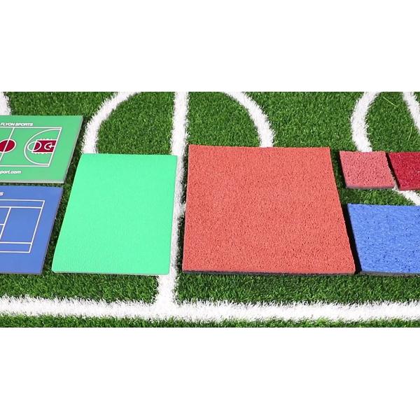 Rubber running track surface 13mm IAAF carpet Full Pour athletic track mat