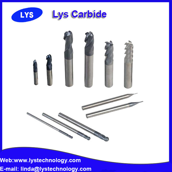 Professional Manufacturer Supplier Tin Coating Tungsten Carbide End Mills Used