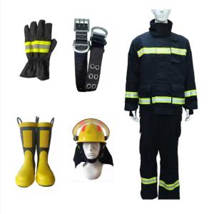 China European Standard CE Firefighter Firefighter Navy Blue Firefighter Firefighter Clothing on sale