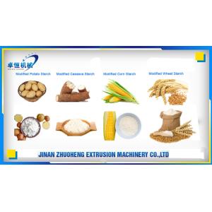 Stainless Steel Oil Drilling Starch Extruder Machine Modified Starch Making