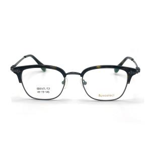 BD014 Square Acetate Metal Frames available in 145mm Temple Length