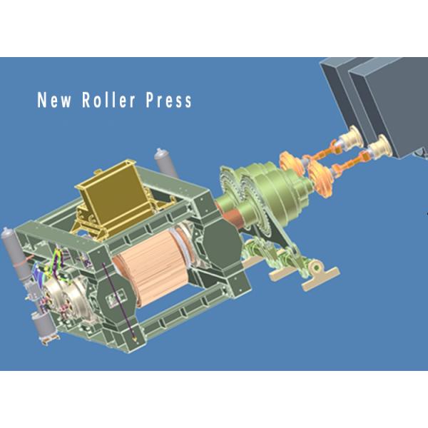 50-1450 tph Cement Roller Press For Cement Grinding Plant