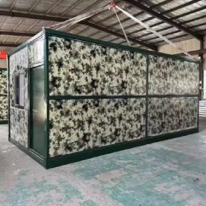 Prefabricated Low Cost Easy-to-Install X-type Folding Container House