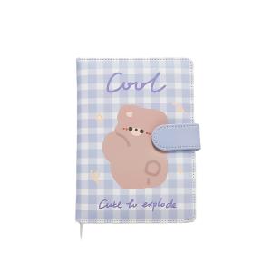 Leather Cute Ins Cartoon Student Color Page Hand Notebook LOGO Customization