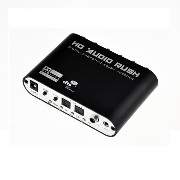 Buy 96 KHz Receiver L / R Signals SPDIF  To Analog 5.1 Stereo Audio Video Converter at wholesale prices