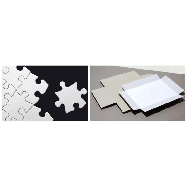 One Side Coated White Top Gray Back 500gsm High Thickness Duplex Board