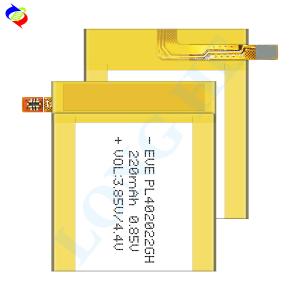 High quality rechargeable battery PL402022GH 3.85v 220mah lithium polymer