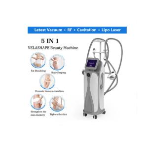 White 30k Ultrasonic Cavitation Vacuum Machine Cellulite Reduction Stationary