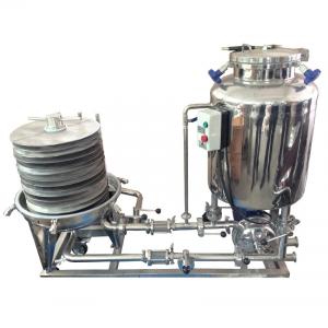 China FDA Stainless Steel Brewing Equipment 20t/h Diatomite Filter on sale