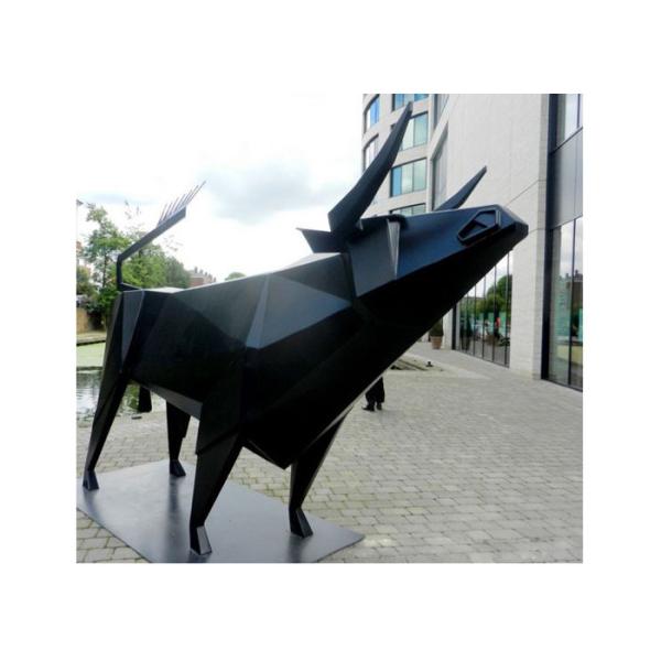 Forging Outdoor Polished Stainless Steel Sculpture Urban Decoration Abstract